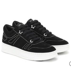 Jimmy Choo sneakers. Sz 7.5 Brand new, never worn. Crystal embellished